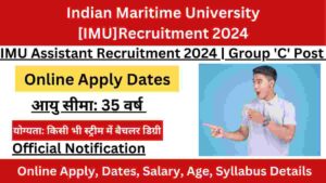 IMU Recruitment 2024 : Post, Salary, Apply Dates, Syllabus, Age Limit ...